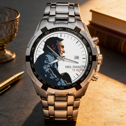 Neil Diamond Albums Collection Watch - Multiple Classic Album Designs Available