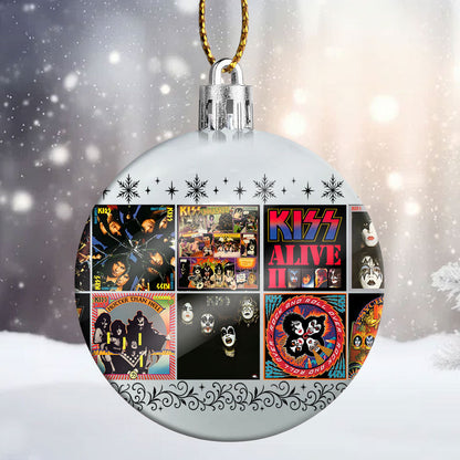 KISS Ball Ornament – A Rock ’n’ Roll Holiday Tribute to the Hottest Band in the World