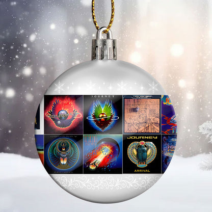 Journey Ball Ornament – Celebrate the Timeless Spirit of Rock Legends