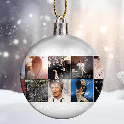 Rod Stewart Ball Ornament – Celebrate the Voice of Rock and Romance