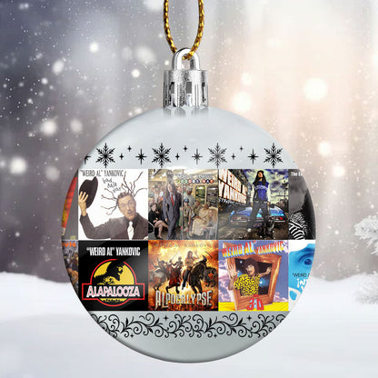 Weird Al Yankovic Ornament – A Hilarious Twist for Your Holiday Tree