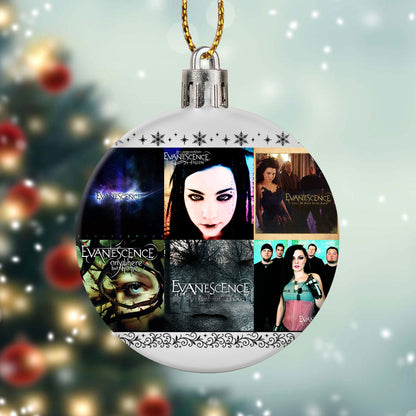 Evanescence Album Collage Ornament – Gothic Rock Christmas Decoration