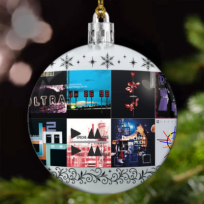Depeche Mode Ball Ornament – A Synthwave Symphony for the Holiday Season