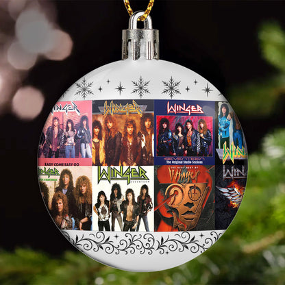 Winger Ball Ornament – Classic Hard Rock Energy