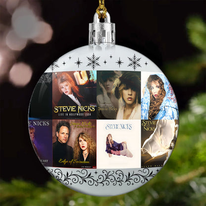 Stevie Nicks Ball Ornament – A Bohemian Tribute to the Queen of Mystical Rock
