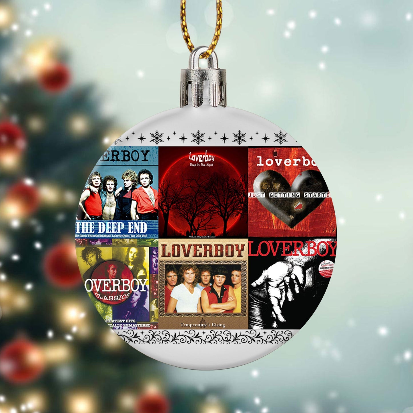 Loverboy Ball Ornament – Classic Rock Passion