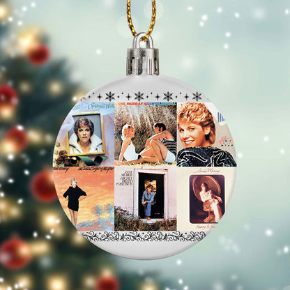 Anne Murray Album Collage Ornament – Classic Country & Pop Christmas Decoration