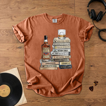 Lynyrd Skynyrd Cassette Album Collection T-Shirt – Retro Rock Music Lynyrd Skynyrd Merch Tee