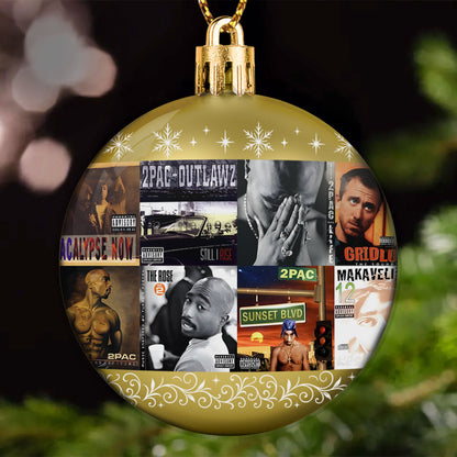 2Pac Ball Ornament – Legacy of Hip-Hop