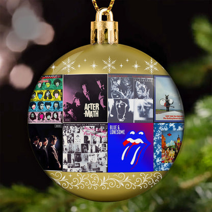 The Rolling Stones Ball Ornament – Rock ’n’ Roll Royalty for Your Tree