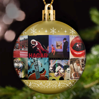 Sammy Hagar Ball Ornament – Rocking the Holidays with the Red Rocker Spirit