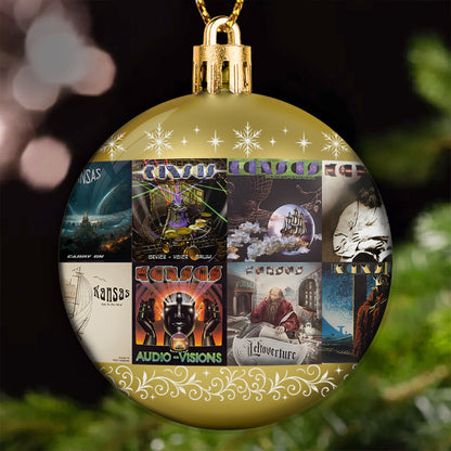 Kansas Ball Ornament – Carry On the Spirit of Classic Rock