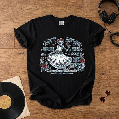 Grateful Dead Sugar Magnolia Ain't Nothing Wrong Skeleton T-Shirt – Retro Rock Metal Music Fan Merch Tee