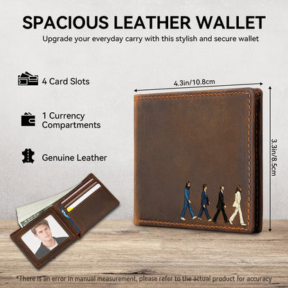 Abbey Road Men's Wallet - Leather Wallet