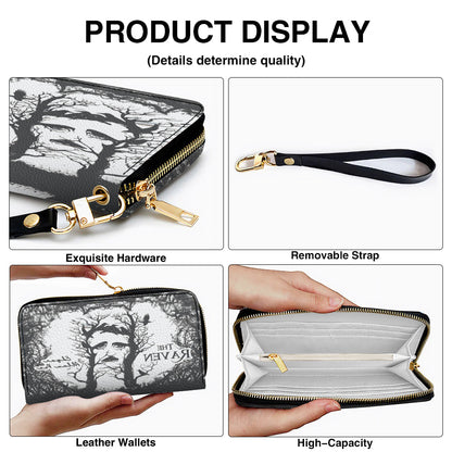 The Raven Leather Handbag & Wallet Set – Gothic Literature Inspired Design