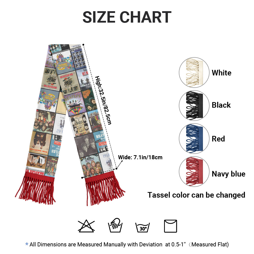 The Beatles Scarf – A Perfect Christmas Gift for Music Lovers