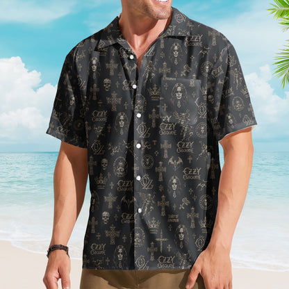 Ozzy Osbourne Hawaiian Shirt – Prince of Darkness All Over Print Aloha Shirt