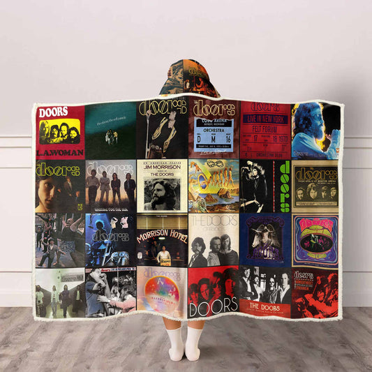 Fleetwood Mac Wearable Hooded Blanket – A Cozy Wave of Classic Rock Nostalgia