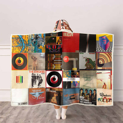 The Strokes Wearable Hooded Blanket – Indie Rock Nostalgia You Can Wear