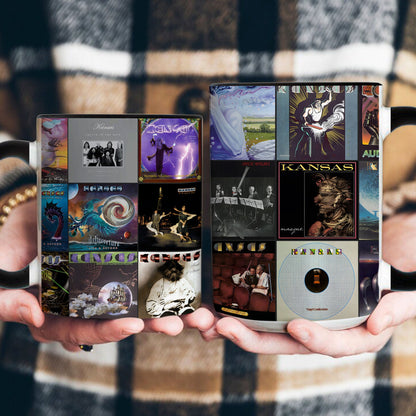 Kansas Accent Mug – Classic Rock Album Art Collection