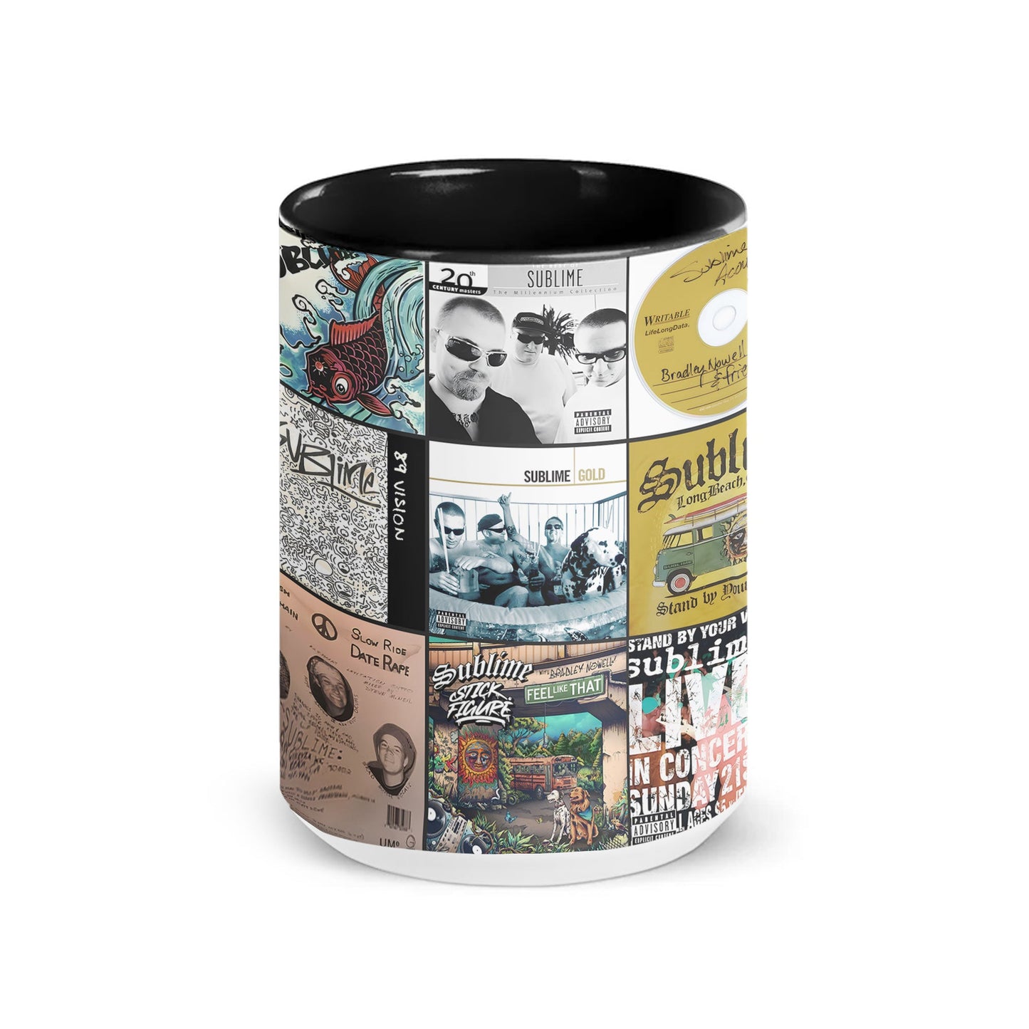 Sublime Accent Mug – California Reggae Punk Album Art Collection