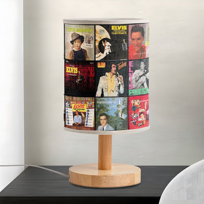 King of Rock – Elvis Presley Album Art Fabric Lamp